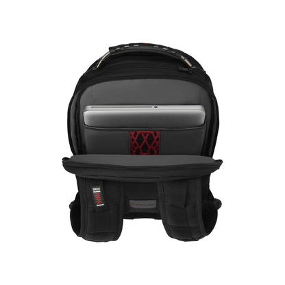 Artikelbild 5 für WENGER Laptop-Rucksack Ibex Ballistic Deluxe Kunstfaser schwarz 26,0 l bis 40,6 cm (16 Zoll), Artikelnummer 181721