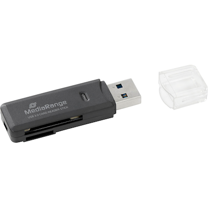 Artikelbild 7 für MediaRange MRCS507 Multi-SD, MultiMediaCard-Kartenleser schwarz, Artikelnummer 620134