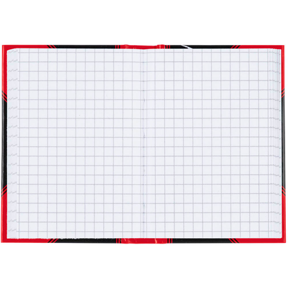 Artikelbild 3 für Bantex Notizbuch Chinakladde DIN A7 kariert, schwarz/rot Hardcover 192 Seiten, 1 St., Artikelnummer 429542