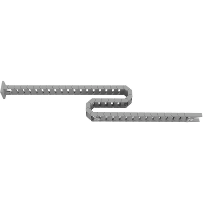 Artikelbild für HAMMERBACHER Kabelführung 130,0 cm silber, Artikelnummer 743077