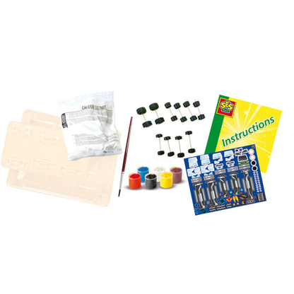 Artikelbild 6 für SES Creative® Gipsgießen-Set Autos mehrfarbig, Artikelnummer 110526