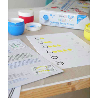 Artikelbild 4 für KREUL MUCKI FarbenSpielKiste Wir zählen mit Farben und Fingern Lernspiel, 1 Set, Artikelnummer 115166