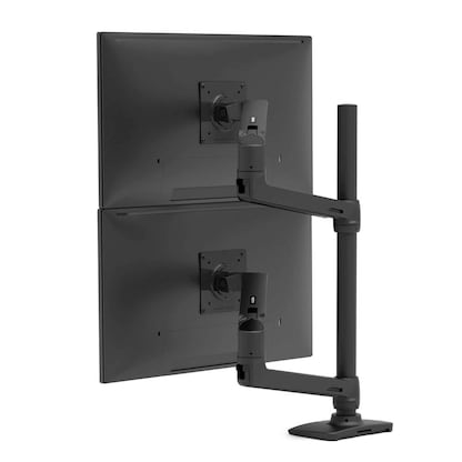 Artikelbild 2 für ergotron Monitor-Halterung LX-Dual 45-509-224 schwarz für 2 Monitore, Tischklemme, Artikelnummer 122509