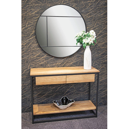 Artikelbild 3 für HAKU Möbel Konsolentisch rechteckig Massivholz eiche 100,0 x 35,0 x 75,0 cm, 1 St., Artikelnummer 340199