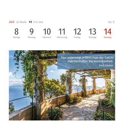 Artikelbild 6 für Harenberg Postkartenkalender Momente des Glücks 2026, 1 St., Artikelnummer 551277