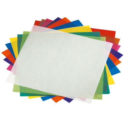 Artikelbild 2 für folia Faltblätter transparent 20 x 20 cm mehrfarbig 500 Blatt, Artikelnummer 263794