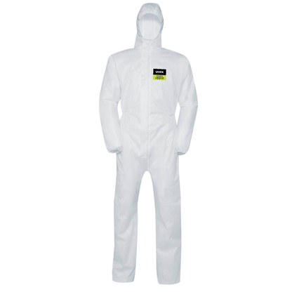 Artikelbild für uvex unisex Arbeitsoverall weiß Größe XL, Artikelnummer 103042