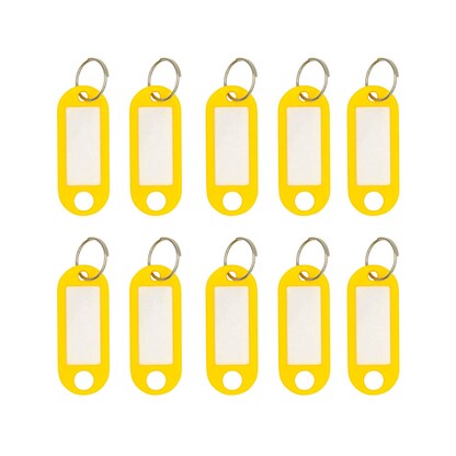 Artikelbild für WEDO Schlüsselanhänger gelb, 10 St., Artikelnummer 639904