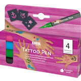 Artikelbild 1 für KREUL Tattoostifte farbsortiert 2,0 - 3,0 mm, 1 Set, Artikelnummer 115186