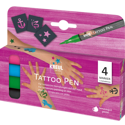 Artikelbild für KREUL Tattoostifte farbsortiert 2,0 - 3,0 mm, 1 Set, Artikelnummer 115186