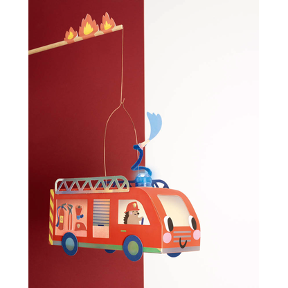 Artikelbild 4 für folia Bastelset FIRE ENGINE rot, Artikelnummer 692859