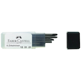 Artikelbild 1 für FABER-CASTELL 123121 Zirkelminen H 2,0 mm, 6 St., Artikelnummer 483800