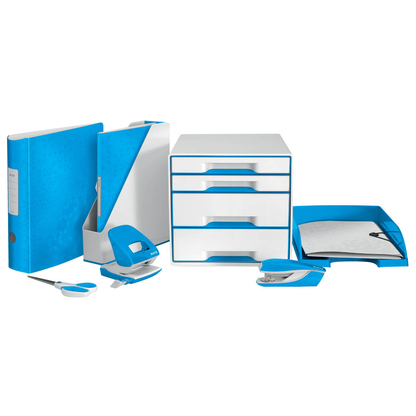 Artikelbild 4 für LEITZ WOW Sichtbuch DIN A4, 40 Hüllen blau-metallic, 1 St., Artikelnummer 401291