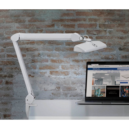 Artikelbild 3 für MAUL MAULintro LED Schreibtischlampe weiß 11 W mit Tischklemme, Artikelnummer 260435