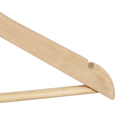 Artikelbild 6 für relaxdays Kleiderbügel braun, 48 St., Artikelnummer 451173