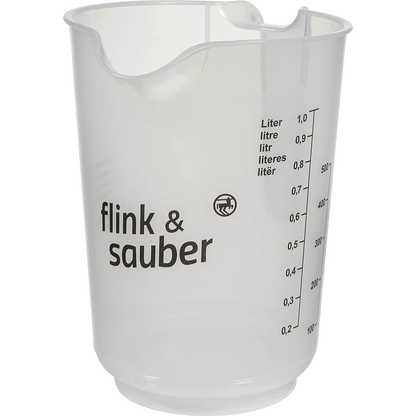 Artikelbild für flink & sauber Messbecher glasklar, Artikelnummer 539334
