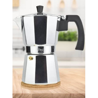Artikelbild 3 für Milu Espressokocher silber, 3 Tassen, Artikelnummer 859773