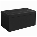 Artikelbild 1 für SONGMICS Sitztruhe LSF105 schwarz Leder 76,0 cm, Artikelnummer 439028