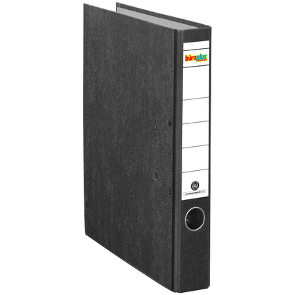 Artikelbild 2 für büroplus Ordner schwarz marmoriert Karton 5,0 cm DIN A4, 1 St., Artikelnummer 148825