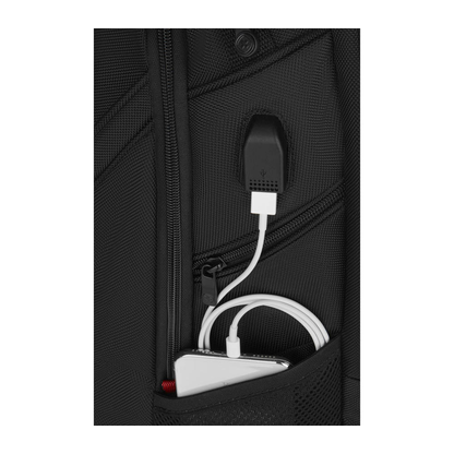 Artikelbild 3 für WENGER Laptop-Rucksack Ibex Ballistic Deluxe Kunstfaser schwarz 26,0 l bis 40,6 cm (16 Zoll), Artikelnummer 181721