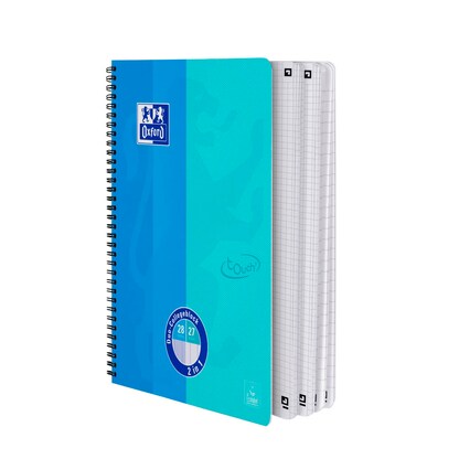 Artikelbild 7 für OXFORD Collegeblock DUO touch Lineatur 27/28 liniert und kariert DIN A4 Innen- und Außenrand, 1 Block, Artikelnummer 804950