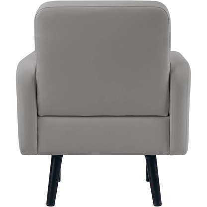 Artikelbild 4 für meet powered by PAPERFLOW Sessel LISBOA grau schwarz Kunstleder 71,0 x 81,5 x 83,0 cm, 1 St., Artikelnummer 851354