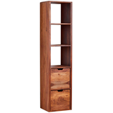 Artikelbild 1 für WOHNLING Wandregal sheesham 35,0 x 30,0 x 150,0 cm, 1 St., Artikelnummer 909277