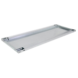 Artikelbild 1 für SCHULTE Stahlfachboden MULTIplus 150 silber 100,0 x 60,0 cm, 1 St., Artikelnummer 160246