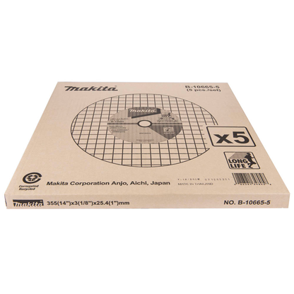 Artikelbild 3 für makita Trennscheiben B-10665-5, 5 St., Artikelnummer 494129