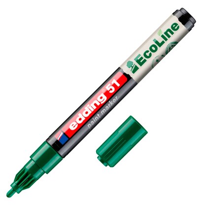 Artikelbild für edding 51 EcoLine Lackmarker grün 1,0 - 2,0 mm, 1 St., Artikelnummer 660898