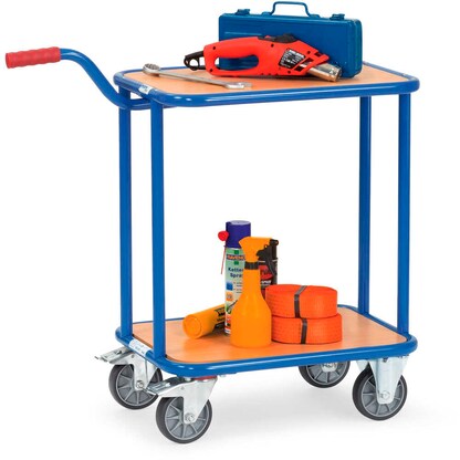 Artikelbild 2 für fetra Transportroller Griffroller 1164 blau 45,0 x 86,0 x 87,5 cm bis 250,0 kg, Artikelnummer 746109