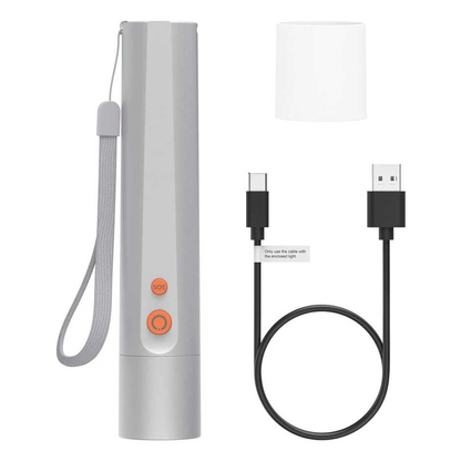 Artikelbild 6 für hama FL350-C LED Taschenlampe silber 17,5 cm, 1 St., Artikelnummer 776896