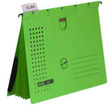 Artikelbild 1 für ELBA Personalhefter chic ULTIMATE Karton grün DIN A4 5x kaufmännische Heftung, 5 St., Artikelnummer 796250