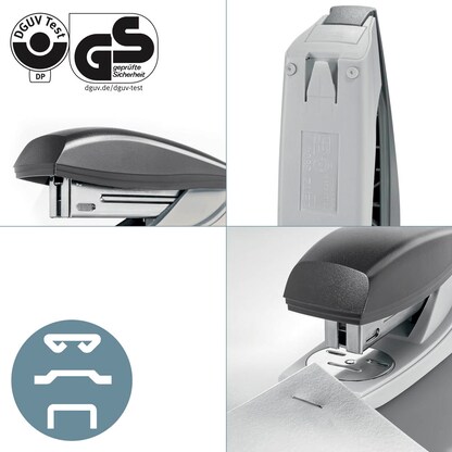 Artikelbild 3 für LEITZ Heftgerät NeXXt Recycle Mini rot, 1 St., Artikelnummer 118527