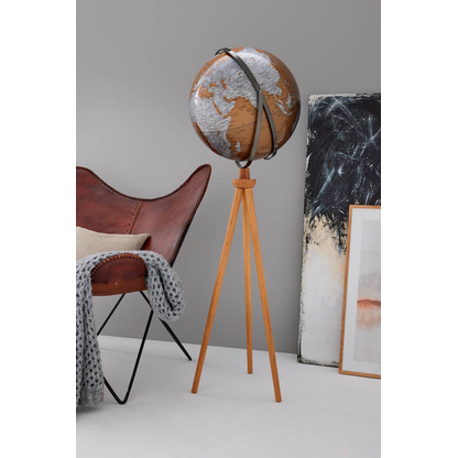 Artikelbild 4 für TROIKA® Globus SPUTNIK braun/silber, Artikelnummer 666059