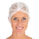 Artikelbild 1 für HYGONORM unisex Klipphauben light weiß Größe Mittel 100 St., Artikelnummer 741258