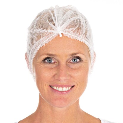 Artikelbild für HYGONORM unisex Klipphauben light weiß Größe Mittel 100 St., Artikelnummer 741258