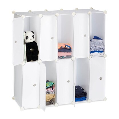 Artikelbild 5 für relaxdays Schuhschrank, 10021978_49 weiß 10 Fachböden 94,0 x 36,5 x 90,0 cm, Artikelnummer 451213