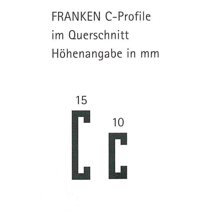 Artikelbild 3 für FRANKEN Etikettenhalter magnetisch braun 5,0 x 1,5 cm, 40 St., Artikelnummer 341995