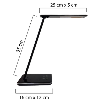 Artikelbild 2 für unilux LINKA LED LED-Schreibtischlampe schwarz 6,4 W, Artikelnummer 509749
