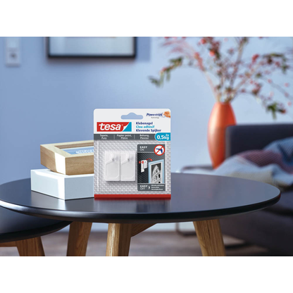 Artikelbild 10 für tesa Powerstripes Klebenägel für max. 0,5 kg, 2,4 x 4,5 cm, 2 St., Artikelnummer 398901