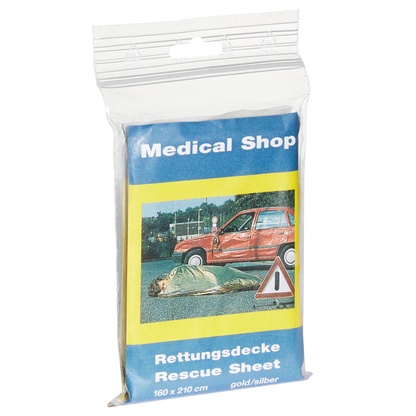 Artikelbild 3 für Holthaus Medical Rettungsdecke 160,0 x 210,0 cm, Artikelnummer 495109