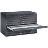 Artikelbild 1 für CP 7100 Planschrank schwarzgrau 10 Schubladen 110,0 x 76,5 x 76,0 cm, 1 St., Artikelnummer 682144