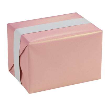 Artikelbild 4 für JUNG SCHÖNER VERPACKEN Geschenkpapier Vollton Perlenglanz rosé Uni rosa, 20,0 m, Artikelnummer 184521