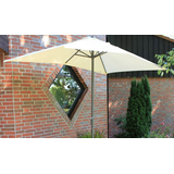 Artikelbild 1 für Garden Pleasure Sonnenschirm rechteckig, creme, 1 St., Artikelnummer 380442