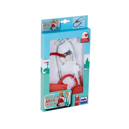 Artikelbild 2 für klein Spielzeug-Stethoskop 4608 rot, Artikelnummer 656953