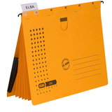 Artikelbild 1 für ELBA Personalhefter chic ULTIMATE Karton gelb DIN A4 5x kaufmännische Heftung, 5 St., Artikelnummer 796276