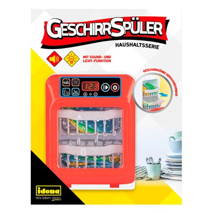 Artikelbild 6 für Idena Spielzeug-Küchenmaschine Geschirrspüler mehrfarbig, Artikelnummer 141139