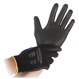 Artikelbild 1 für franz mensch unisex Arbeitshandschuhe Black Ace schwarz Größe XS, 12 Paar, Artikelnummer 240602