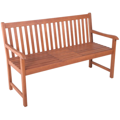 Artikelbild 2 für Garden Pleasure Gartenbank PADANG 985095 natur Holz 142,0 cm, Artikelnummer 309908